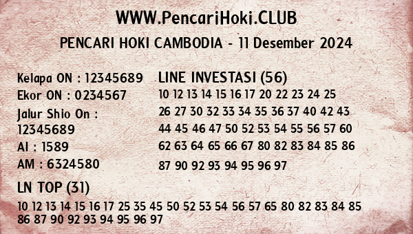 Prediksi Cambodia