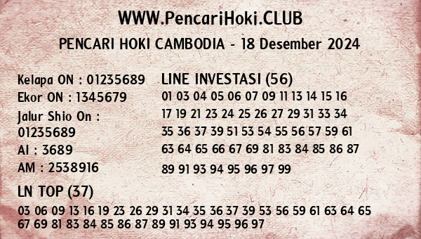 Prediksi Cambodia