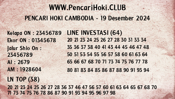 Prediksi Cambodia