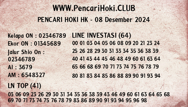 Prediksi HK