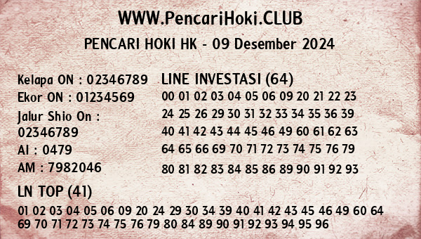 Prediksi HK