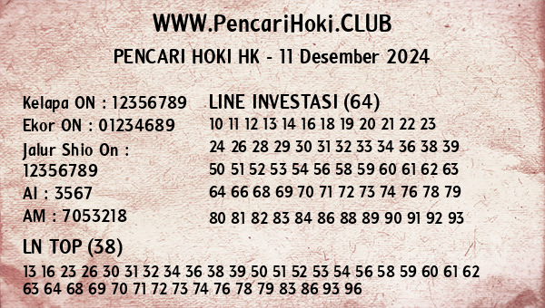 Prediksi HK