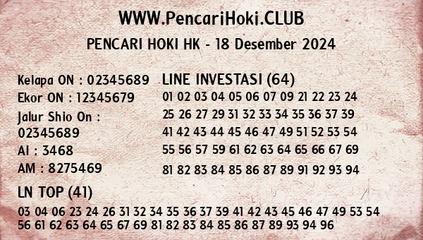 Prediksi HK