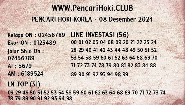 Prediksi Korea